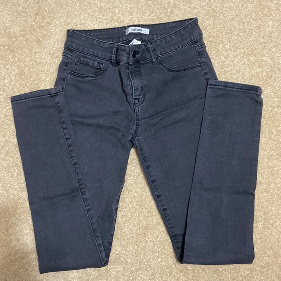 Charlotte Russe Black Skinny Jeans - Picture 1 of 3